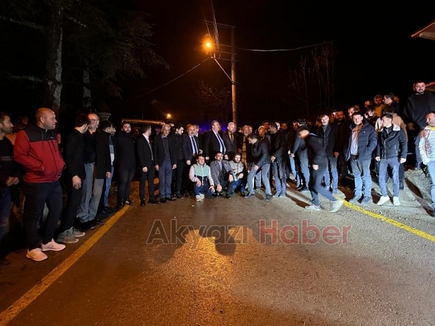 Osman Karaoğlan'dan Taşyatak'a 200 araçlık konvoyla seçim ziyareti