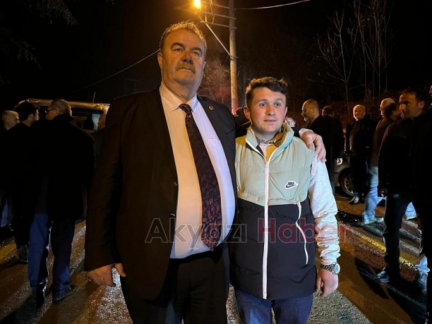 Osman Karaoğlan'dan Taşyatak'a 200 araçlık konvoyla seçim ziyareti