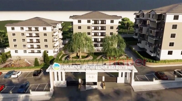 Sakarya'da yapılacak konutların kuraları çekildi