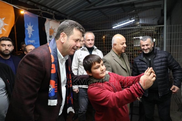 Bilal Soykan mahalle ziyaretlerine devam ediyor