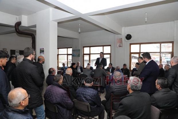 Bilal Soykan mahalle ziyaretlerine devam ediyor
