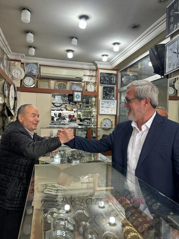 Hasan Akcan esnaf ve vatandaşın Ramazan ayını kutladı