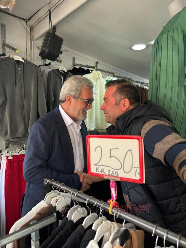 Hasan Akcan esnaf ve vatandaşın Ramazan ayını kutladı
