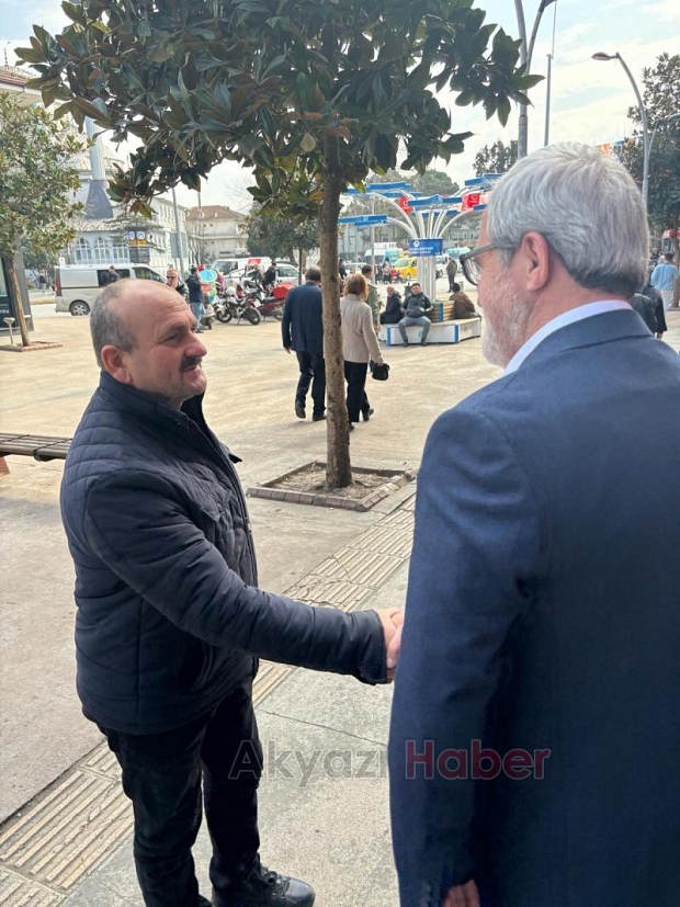 Hasan Akcan esnaf ve vatandaşın Ramazan ayını kutladı