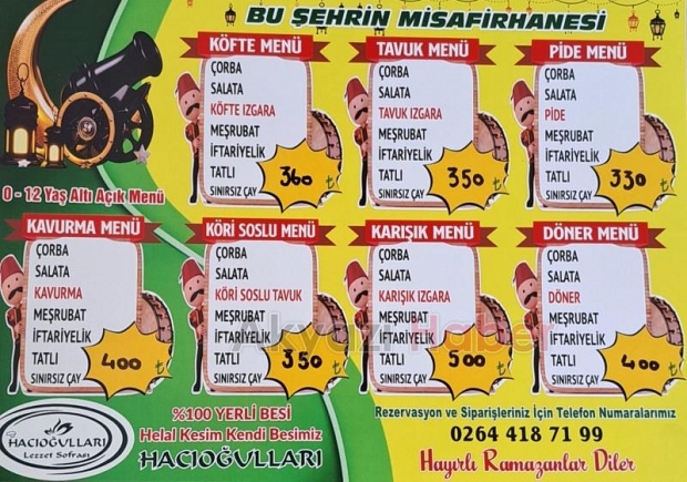 Kaliteli Hizmet Bu Ramazanda Sizlerle!