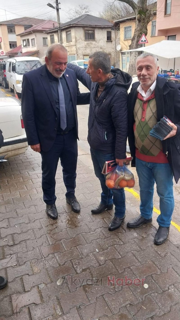 Şeref Tan Balbalı ve Dokurcun'da vatandaşla buluştu