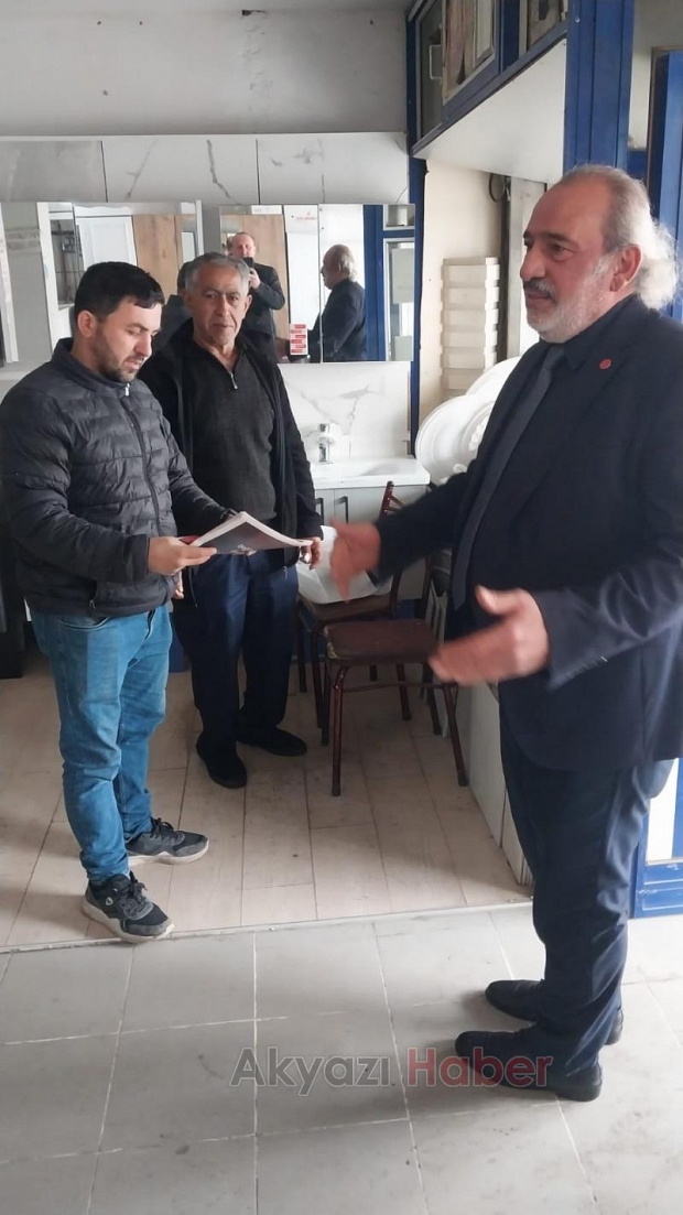 Şeref Tan Balbalı ve Dokurcun'da vatandaşla buluştu