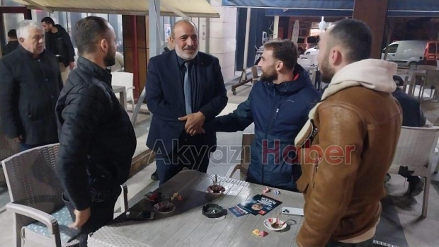 Şeref Tan Yani Cami esnafını ziyaret edip projelerini anlattı