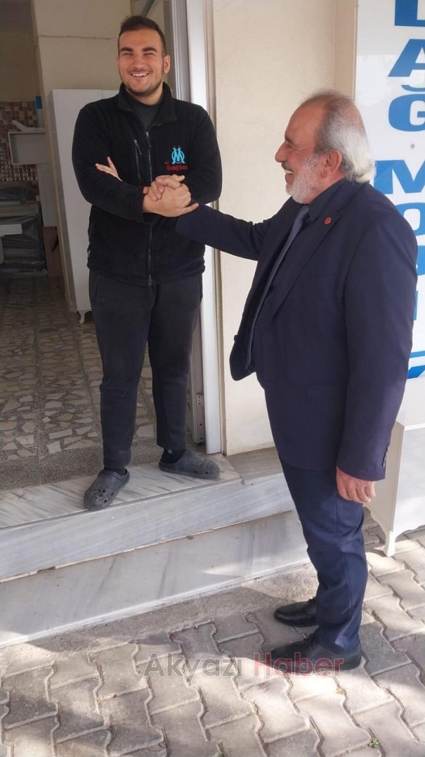 Şeref Tan Yani Cami esnafını ziyaret edip projelerini anlattı