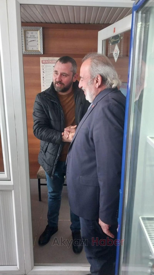 Şeref Tan Yani Cami esnafını ziyaret edip projelerini anlattı
