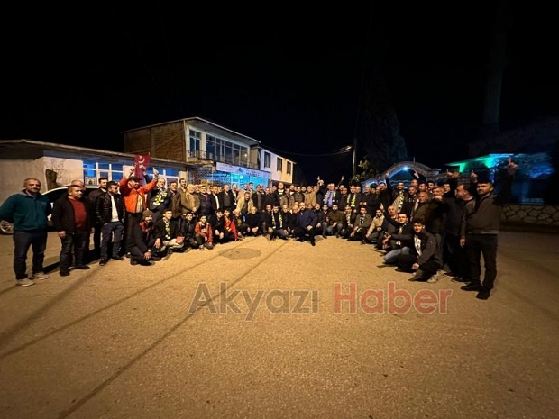 Osman Karaoğlana Yuvalak ve Çarşıda büyük destek