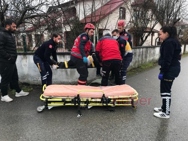 Ömercikler Mahallesi'nde Kaza 3 Yaralı 