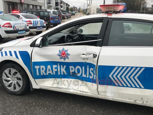 Ekip Otosu Kaza Yaptı 