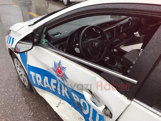 Ekip Otosu Kaza Yaptı 