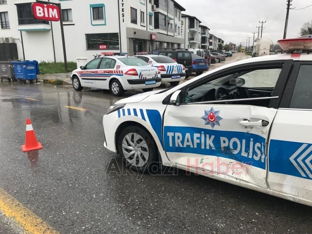Ekip Otosu Kaza Yaptı 