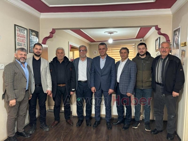 Hasan Akcandan ziraat odası ve esnaf odalarına ziyaret
