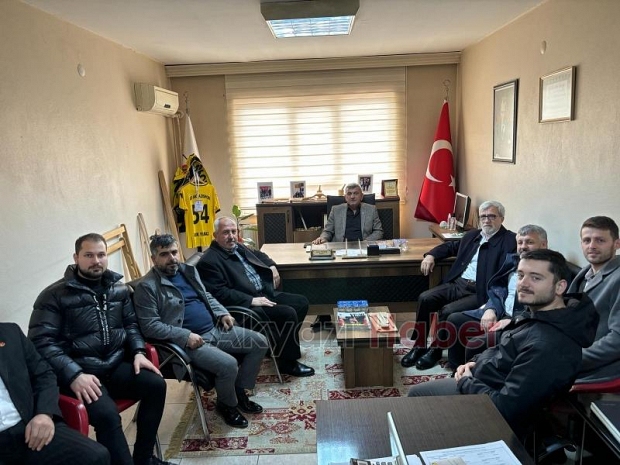 Hasan Akcandan ziraat odası ve esnaf odalarına ziyaret