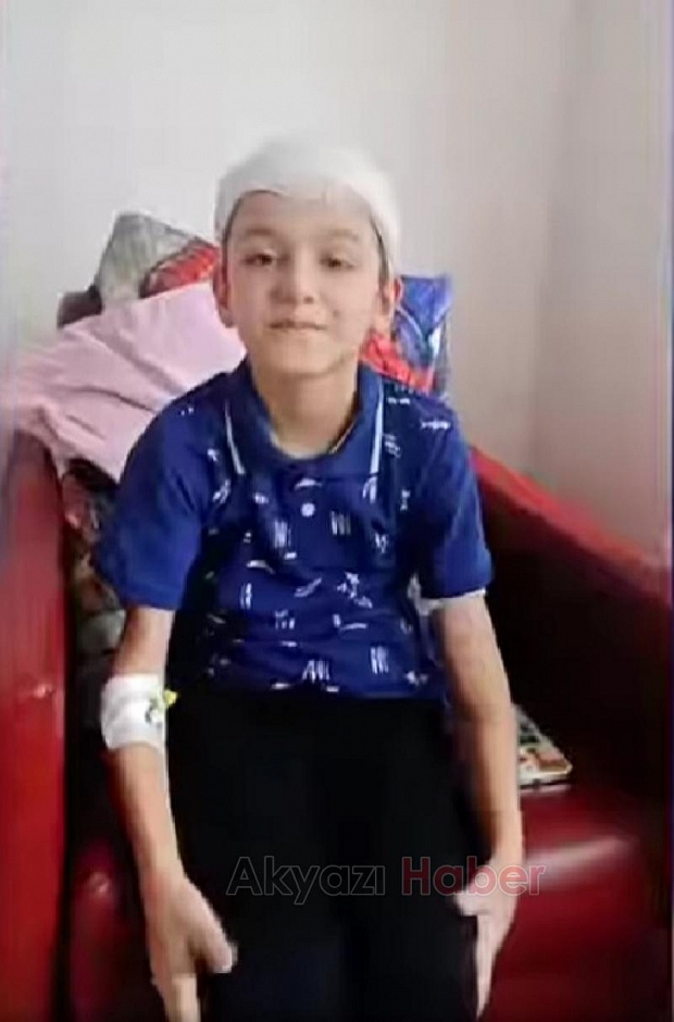 Köpeklerin saldırısında ağır yaralanan küçük Tunahan taburcu oldu