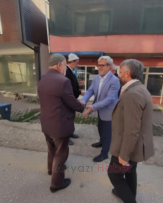 Hasan Akcan Dokurcun da vatandaşla buluştu