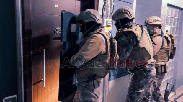 Akyazı'da Terör Operasyonu 1 Gözaltı
