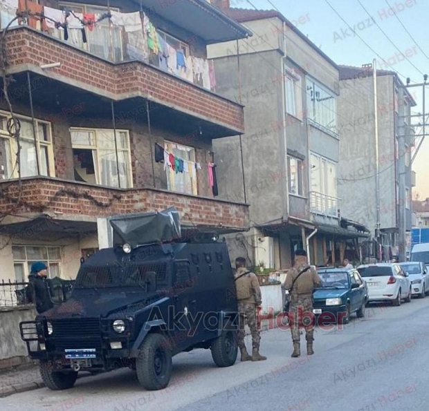 Akyazı'da Terör Operasyonu 1 Gözaltı