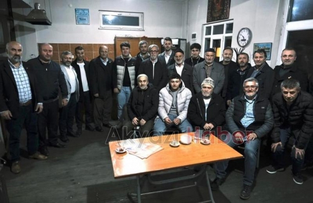 Hasan Akcan mahalle ziyaretleri yaptı, işçilerle buluştu