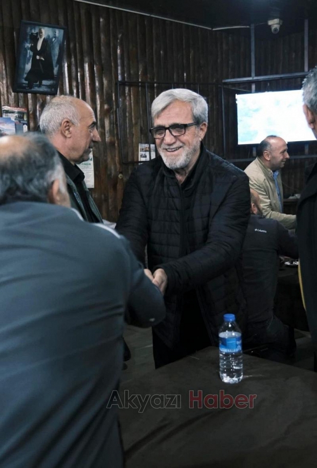 Hasan Akcan mahalle ziyaretleri yaptı, işçilerle buluştu