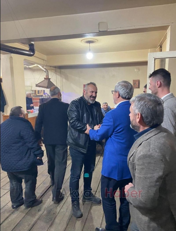 Hasan Akcan mahalle ziyaretleri yaptı, işçilerle buluştu
