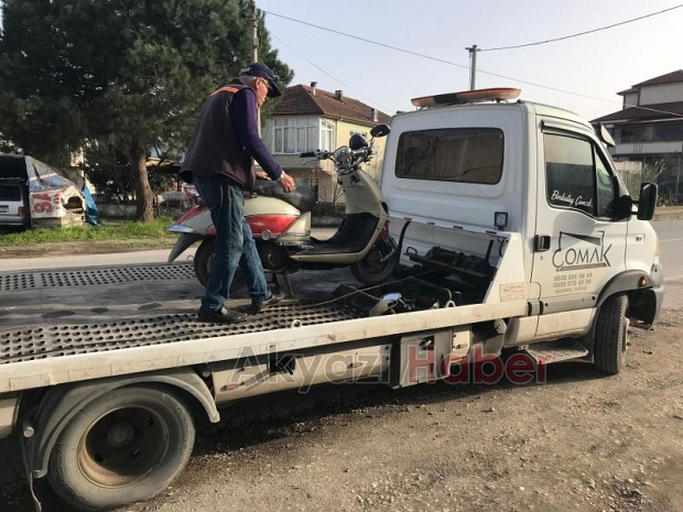 Motosikletler Çarpıştı 1 Yaralı 