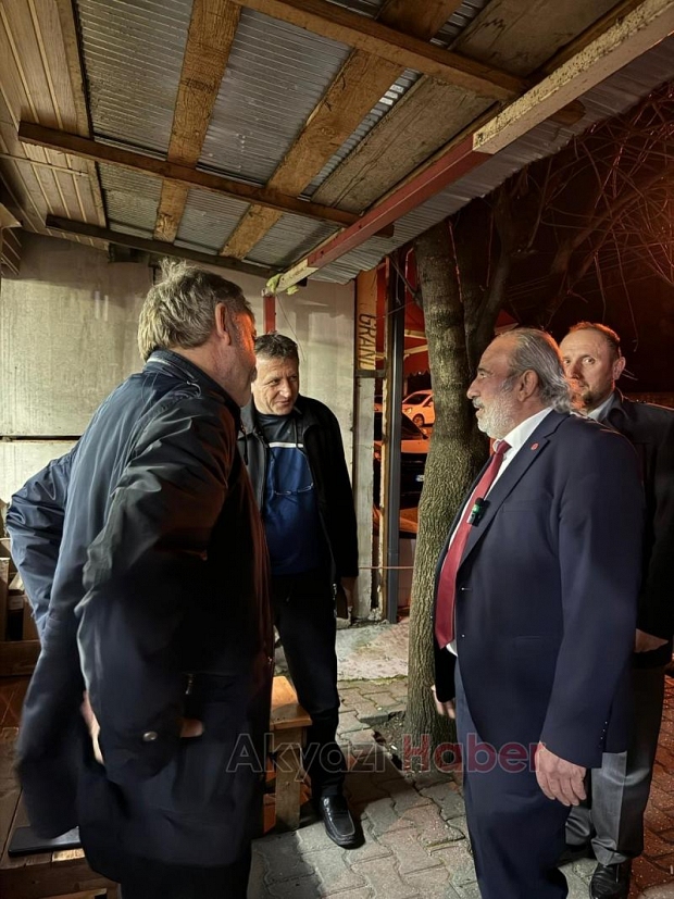 Şeref Tan Kuzuluk Orta Mahalle ve Kibrit Cafeye Ziyarette Bulundu. 
