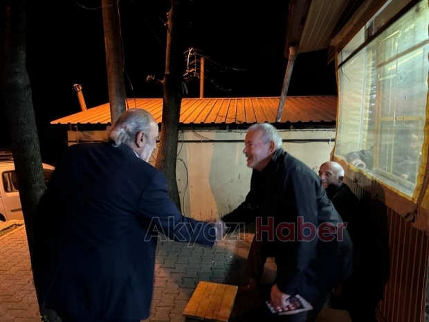 Şeref Tan Kuzuluk Orta Mahalle ve Kibrit Cafeye Ziyarette Bulundu. 