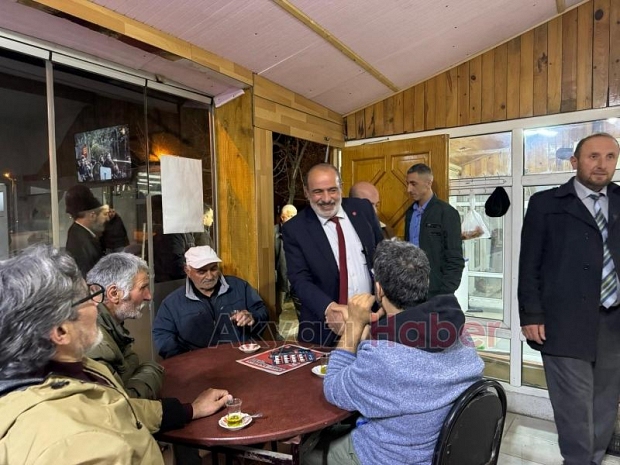 Şeref Tan Kuzuluk Orta Mahalle ve Kibrit Cafeye Ziyarette Bulundu. 