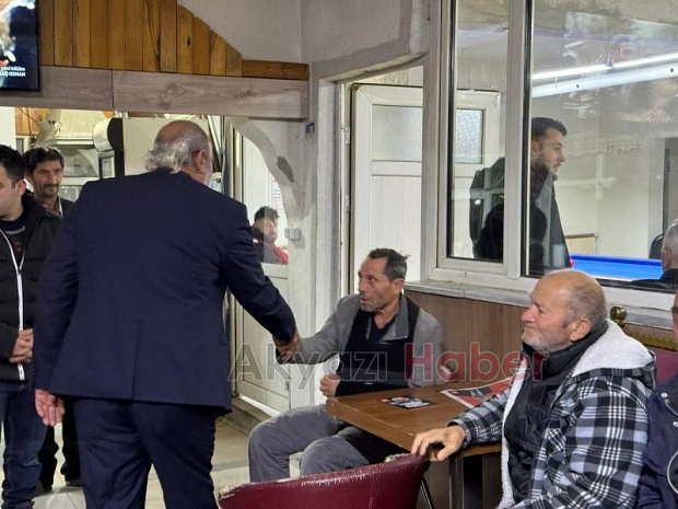 Şeref Tan Kuzuluk Orta Mahalle ve Kibrit Cafeye Ziyarette Bulundu. 