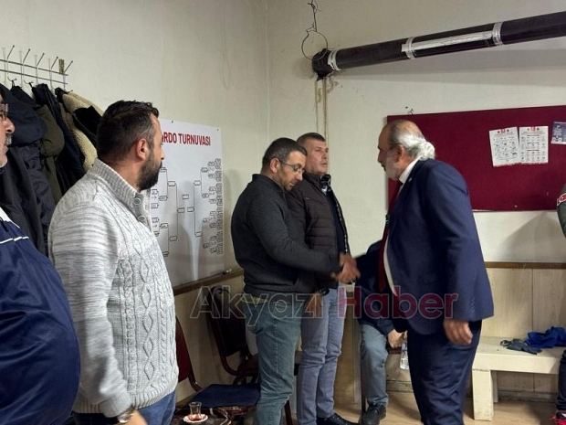 Şeref Tan Kuzuluk Orta Mahalle ve Kibrit Cafeye Ziyarette Bulundu. 