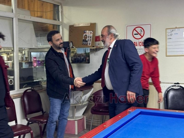 Şeref Tan Kuzuluk Orta Mahalle ve Kibrit Cafeye Ziyarette Bulundu. 