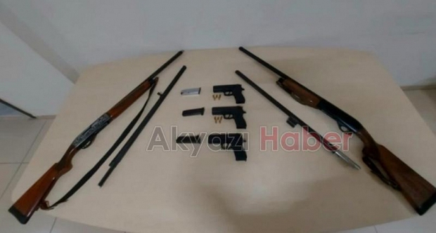 Silah kaçakçılarına operasyon