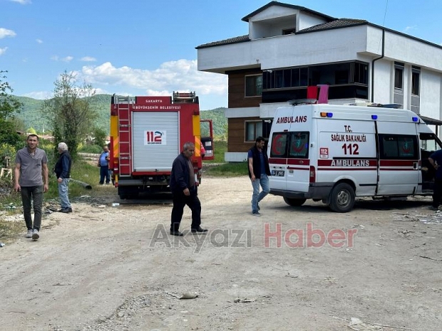 Korku dolu anlar! Ayağını çapa makinesine kaptırdı