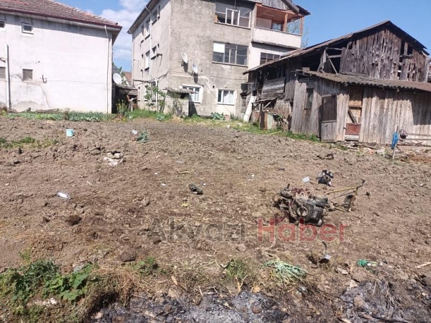 Ayağını çapa makinesine kaptıran yaşlı adam kurtarılamadı