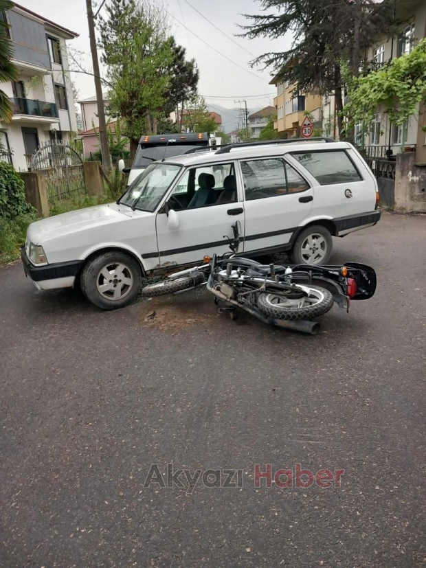 Yağış Kazaya Neden Oldu: 1 Yaralı 
