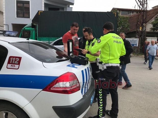 Cadde'de Cip yaya'ya çarptı 