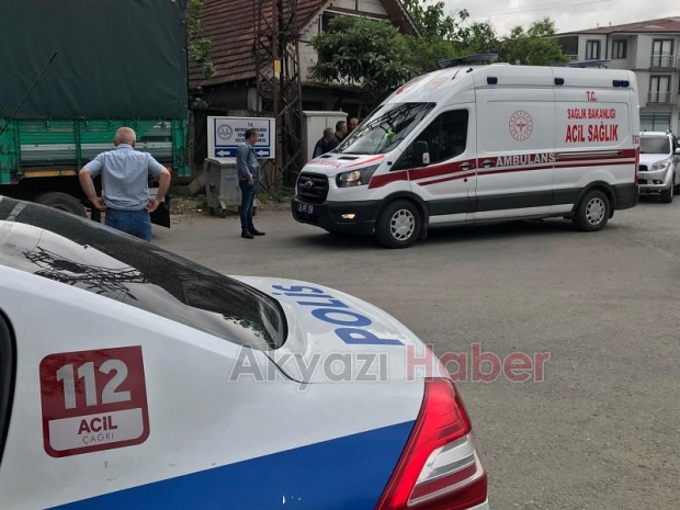 Cadde'de Cip yaya'ya çarptı 