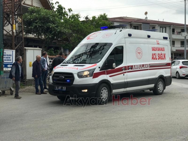 Cadde'de Cip yaya'ya çarptı 