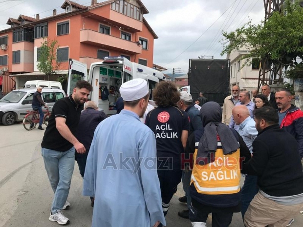 Cadde'de Cip yaya'ya çarptı 