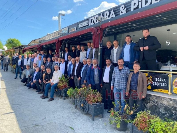 Muhtarlar kahvaltıda buluştu