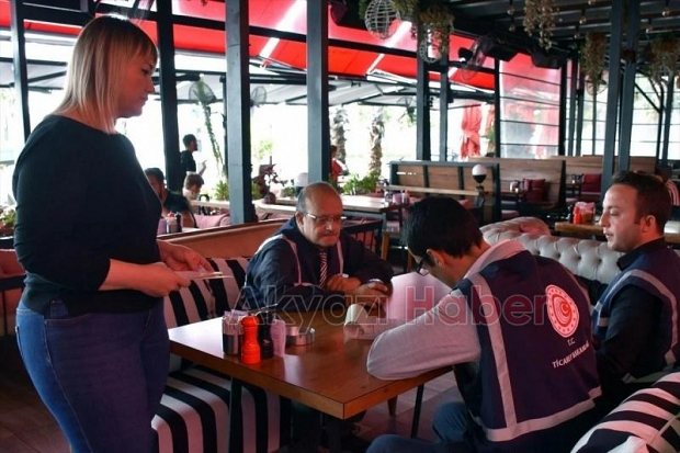 Cumhurbaşkanı Erdoğan talimatı verdi: Ekipler kafe restoranları denetledi