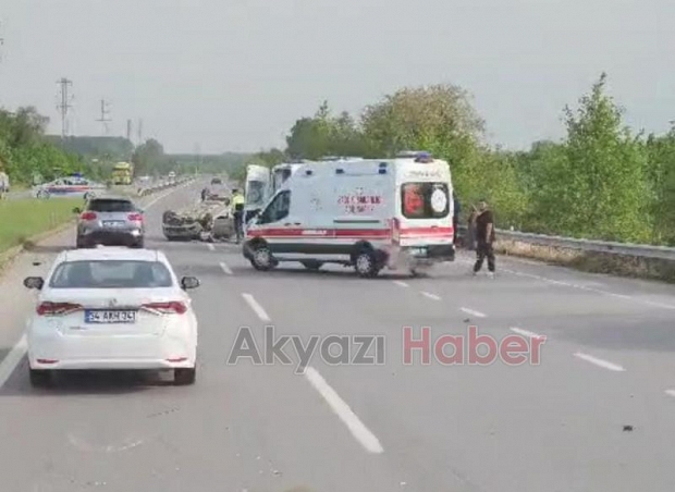 Erdoğdu Kavşağında Kaza 1 Yaralı