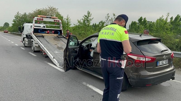 Erdoğdu Kavşağında Kaza 1 Yaralı