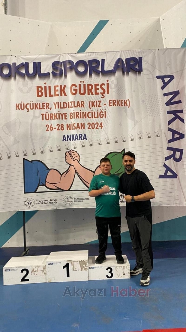 Akyazılı Erdem Yıldırım'dan derece