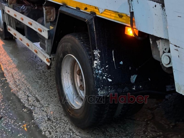 Batakköy Yolunda Kaza 1 yaralı