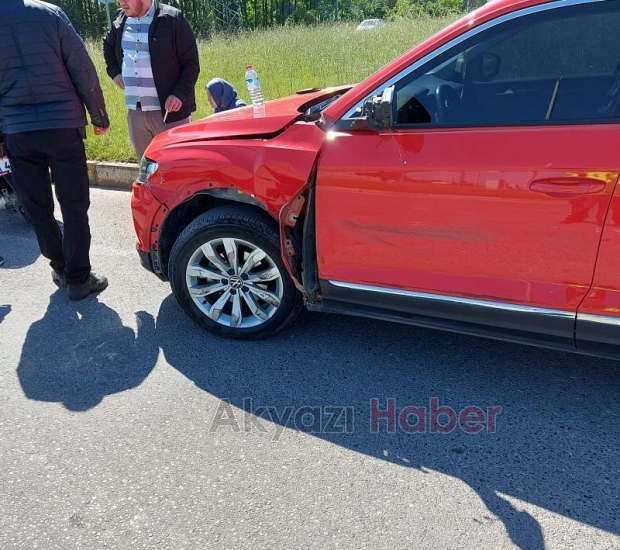 Küçücek Kavşağı Yine Bir Trafik Kazasına Sahne Oldu